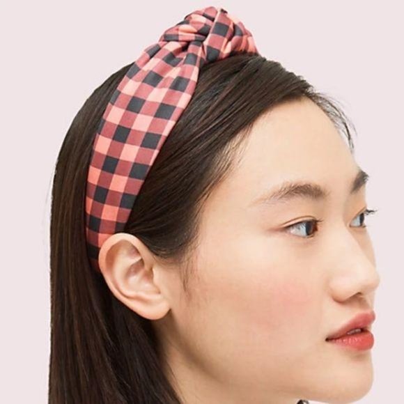 kate spade Accessories - Kate Spade Garden Gingham Headband